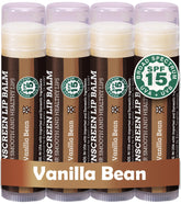 Earth's Daughter bálsamo labial SPF 15 en envase 4-pack