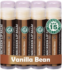 Earth's Daughter bálsamo labial SPF 15 en envase 4-pack