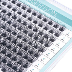 EASITENSION lash clusters 120-pack for versatile at-home lash styling