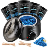 Easkep wax warmer with six temperature settings for customized at-home waxing sessions.