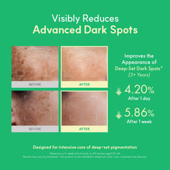 EASYDEW DW-EGF Melatoning Ampoule label detail highlights ingredients.
