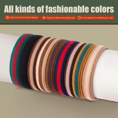 EasYoung braided hair ties worn as bracelet accessory