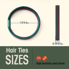 EasYoung hair ties designed for dense hair performance