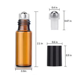 Easytle leak-proof cap assembly keeps oils secure during transport.