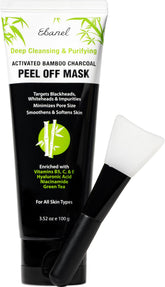 Mascarilla Ebanel de carbón peel-off para desincrustar poros profundos.