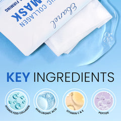 Mascarilla Ebanel de péptidos mejora elasticidad y firmeza de la piel.