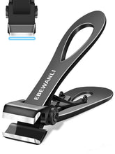 EBEWANLI straight nail clipper with 17mm wide jaw for precise trimming.