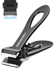 EBEWANLI straight nail clipper with 17mm wide jaw for precise trimming.