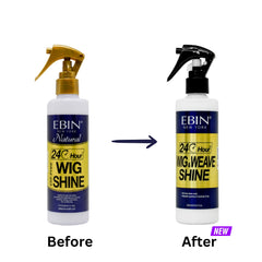 EBIN NEW YORK brillo lustroso para peluca con acabado visible
