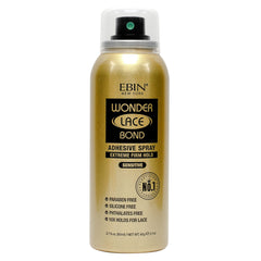 Spray EBIN NEW YORK Wonder Lace Bond frente de peluca, fijación natural.