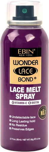 EBIN NEW YORK Wonder Lace Melt Spray delivers a flawless lace blend for a natural look.