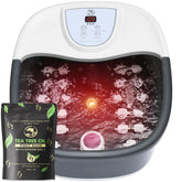 ECARBME foot spa with 22 massage rollers for targeted foot relief.