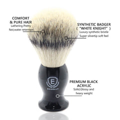 ECHOLLY dense bristles deliver comfortable exfoliation without shedding.