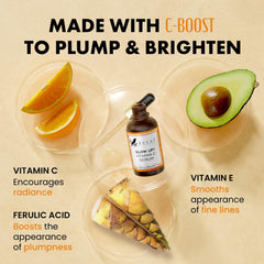 Eclat Skincare Vitamin C Serum dropper enables precise, mess-free application