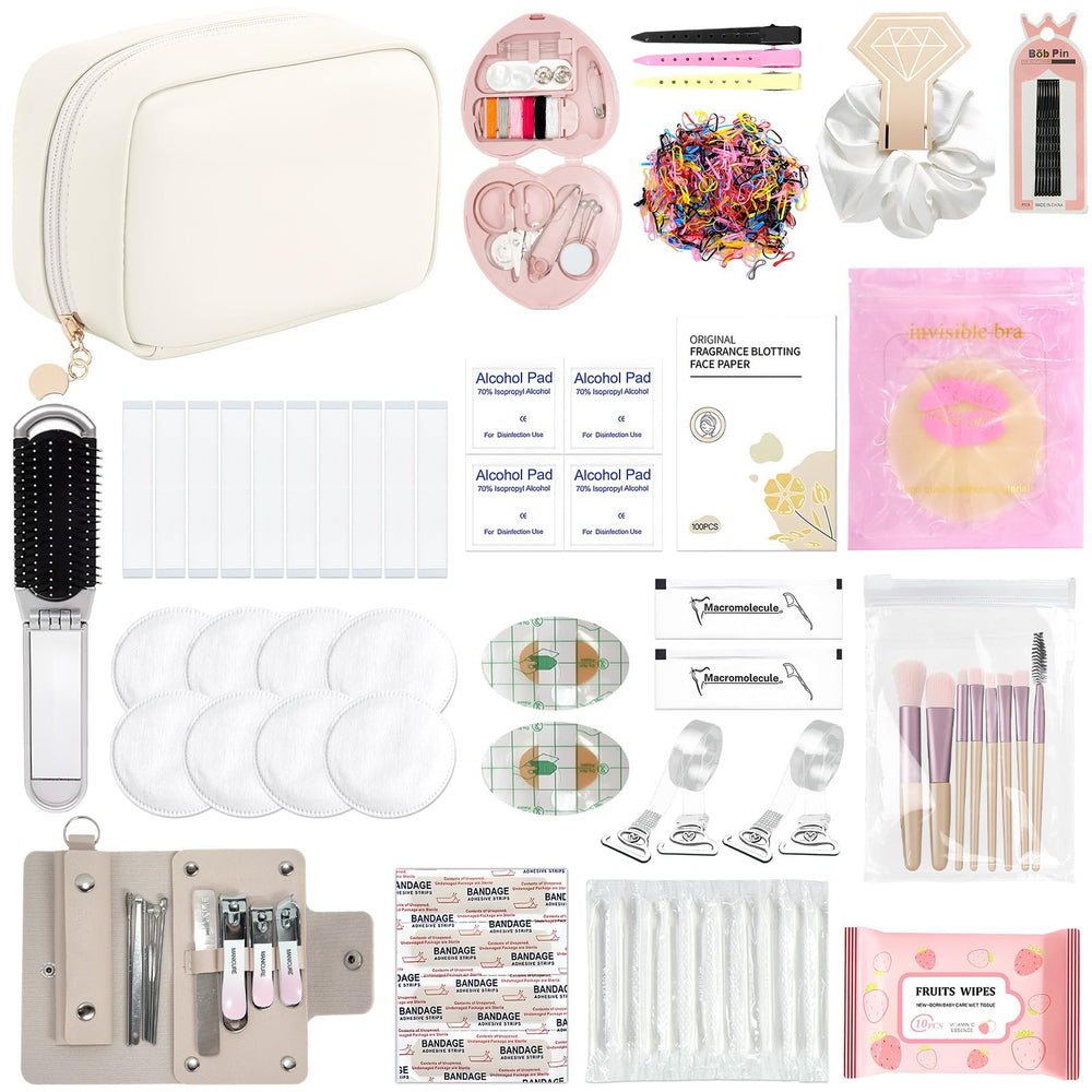 Kit de emergencia para boda Eclatbox con retoques rápidos en la cosmetiquera.