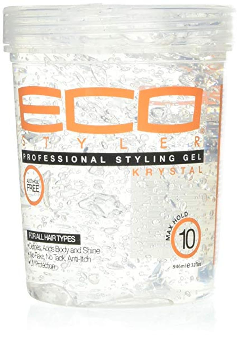 Eco Styler Krystal: textura del gel para distribución uniforme.