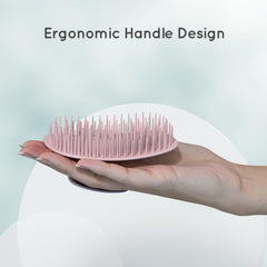 Ecoed dandruff scrubber brush designed for scalp cleansing