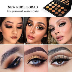 EcoFavor Nude Gold: sombras metalizadas para efectos brillantes en el párpado.