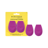 EcoTools Bioblender Duo packaging highlights eco-friendly materials and two sponges.