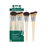 EcoTools Blush + Highlight Brush Duo highlighter brush for precise glow.