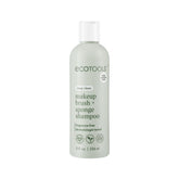 EcoTools Makeup Brush Shampoo bottle front, fragrance-free formula ideal for sensitive skin.