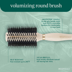 Heat resistance up to 240°F supports quick drying without overheating bristles