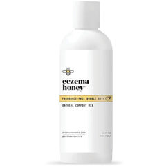 ECZEMA HONEY baño espumoso sin fragancia con avena para piel sensible.