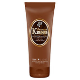 ED HARDY besos de coco – botella en uso para bronceado suave.