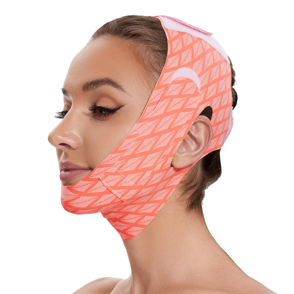 EDCBMB V Line Mask front view shows sleek silhouette and secure fit