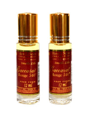 E de B Baccarat Rouge 540 oil bottle 12ml, compact for on-the-go scent.