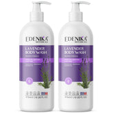 Edenika Gel de Ducha Lavanda: botella con fórmula relajante para piel sensible.