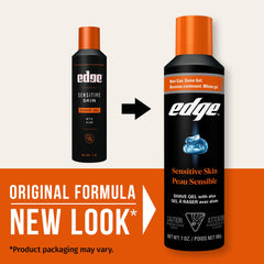 Edge shaving gel cooling conditioners refresh the skin