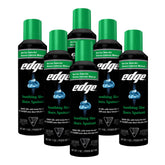 Edge Shaving Gel label front on six-pack bottle helps you identify the product quickly.