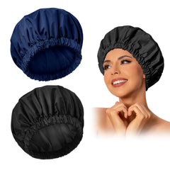 Gorro Edoneery impermeable para cabello largo, mantiene el cabello seco.