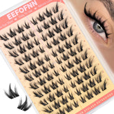 Eefofnn manga lash clusters cat-eye set enhances eye shape with quick beauty boost.