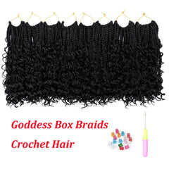 EERYA pre-looped braids crochet hair for quick, easy installation.