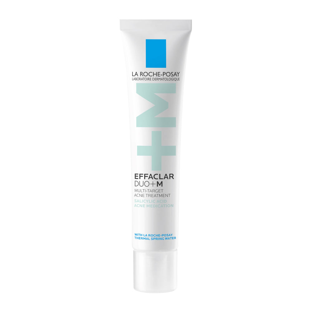 La Roche-Posay Effaclar acne treatment tube focused on targeted pore cleansing benefits.
