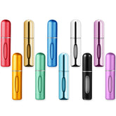 Egashow 10-color glossy atomizers in a stylish travel-friendly fragrance collection.