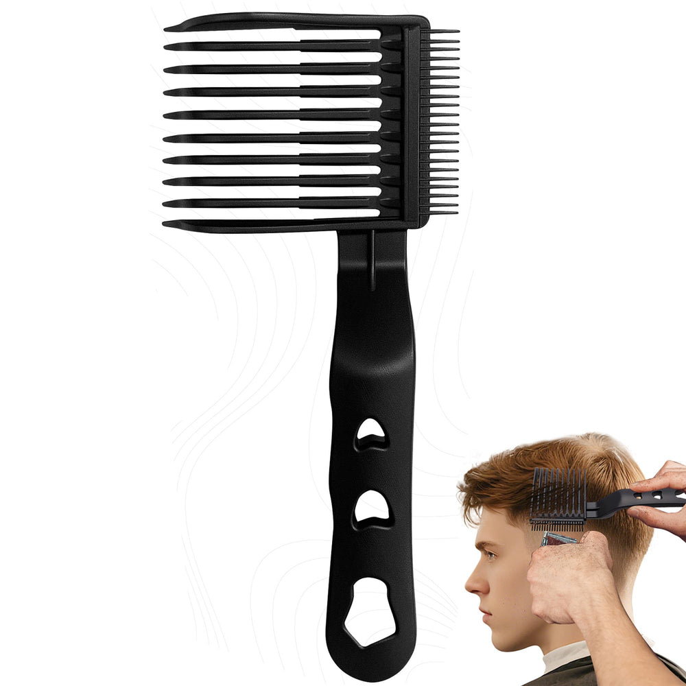 EHBELIF Blend Friend Fade Comb set in black with wide teeth for precise fades
