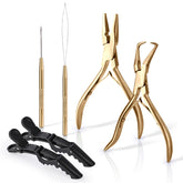 EHDIS micro beads closer pliers for precise bead closure on hair extensions