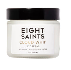Eight Saints Cloud Whip bottle - unscented moisturizer for daily hydration and pollution protection.