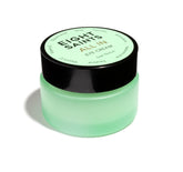 Eight Saints Eye Cream bottle close-up showing lightweight hydration for the eye area.