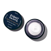 Eight Saints retinol eye cream jar front, promoting smoother under-eye skin