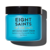 Eight Saints Up the Anti Night Cream jar for overnight hydration.