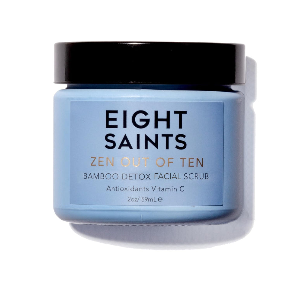 Eight Saints Zen Out Ten exfoliante bambú para destapar poros y suavizar la piel