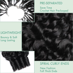 EINbeauty lightweight crochet hair delivers comfortable all day wear and versatile styles