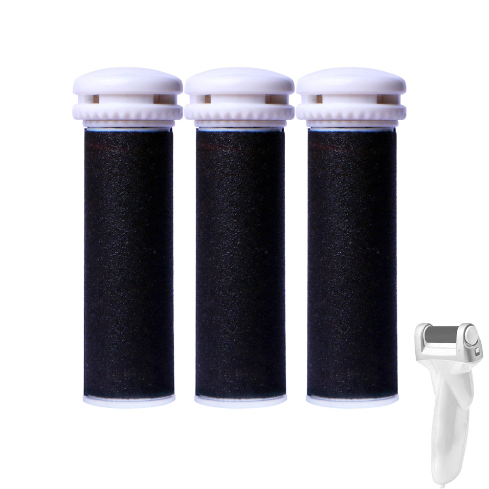 Eiszhjk roller head for Emjoi Micro Pedi provides easy home setup.