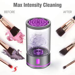EITABEL portable makeup brush cleaner in travel size for easy packing.
