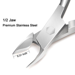 Ejiubas stainless steel cuticle nipper delivers clean sharp trims