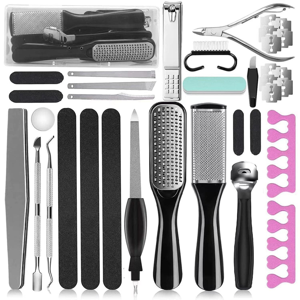 EKOCSIO pedicure kit overview, versatile tools for at-home foot care